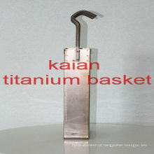 Titanium Basket Mesh para bateria / chemical / electro / electroplate ----- 30 anos fabricante